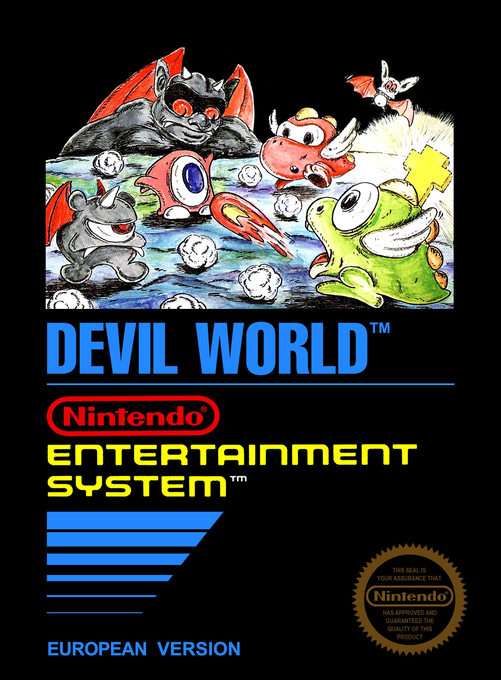 Devil World (PAL) cover