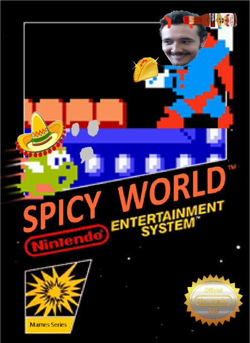 Devil World (PAL) parody cover