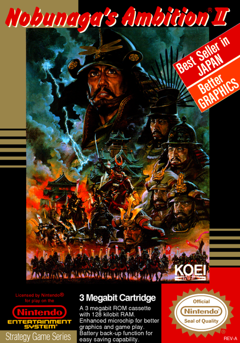 Nobunaga's Ambition II cover