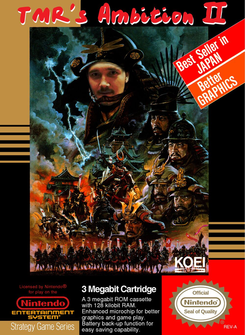 Nobunaga's Ambition II parody cover