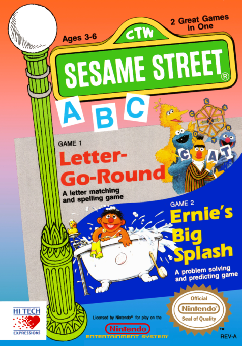 Sesame Street: A-B-C cover