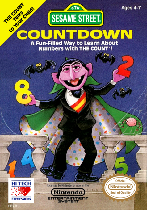 Sesame Street: Countdown cover