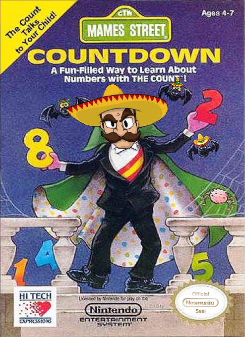 Sesame Street: Countdown parody cover