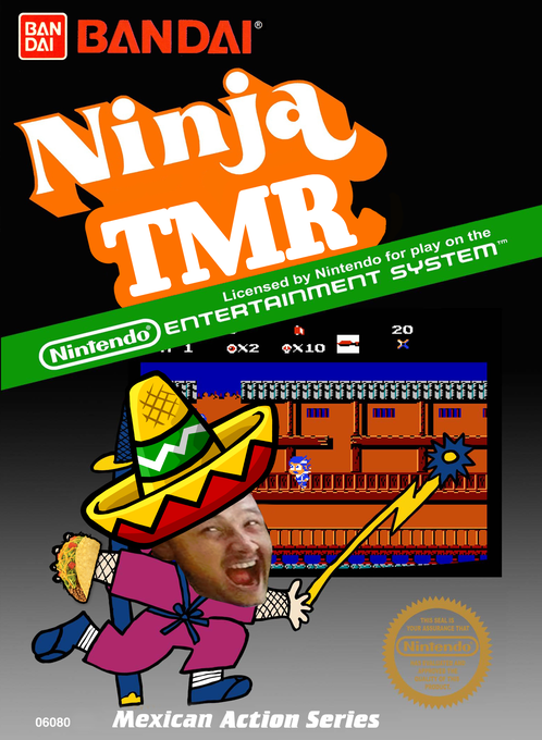 Ninja Kid parody cover