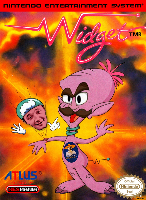 Widget parody cover