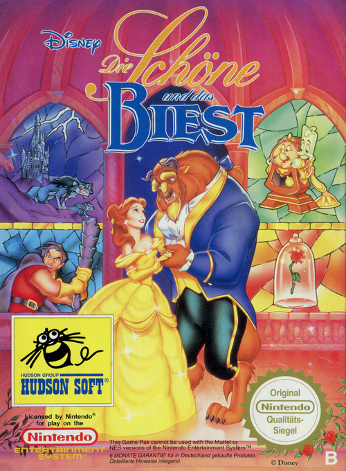 Disney's Beauty and the Beast (PAL) cover