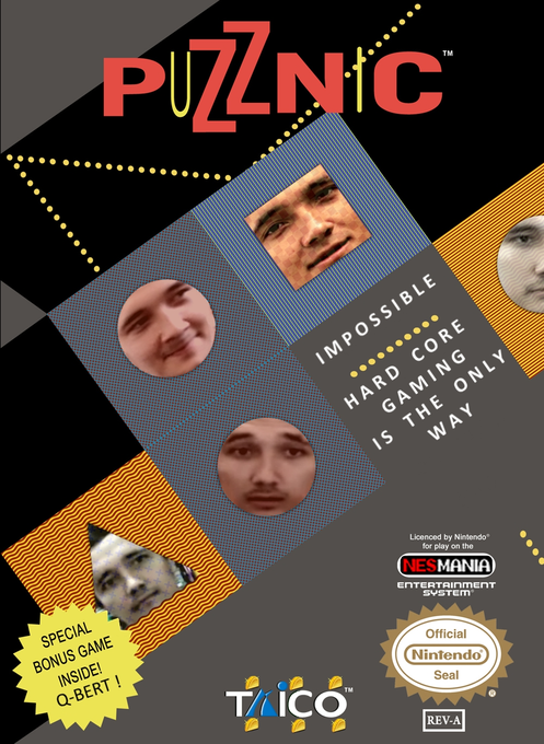 Puzznic parody cover