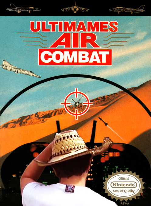 Ultimate Air Combat parody cover