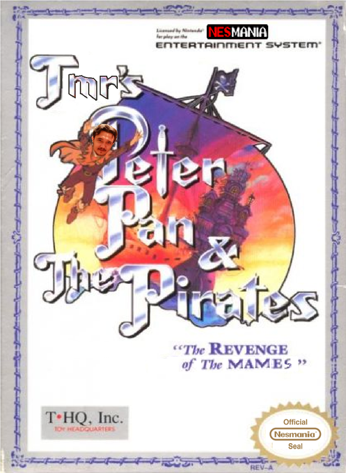 Peter Pan and the Pirates parody cover