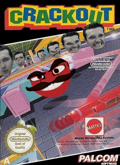 Crackout (PAL) parody cover