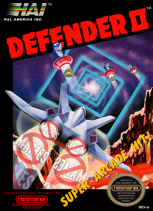 Defender II parody cover