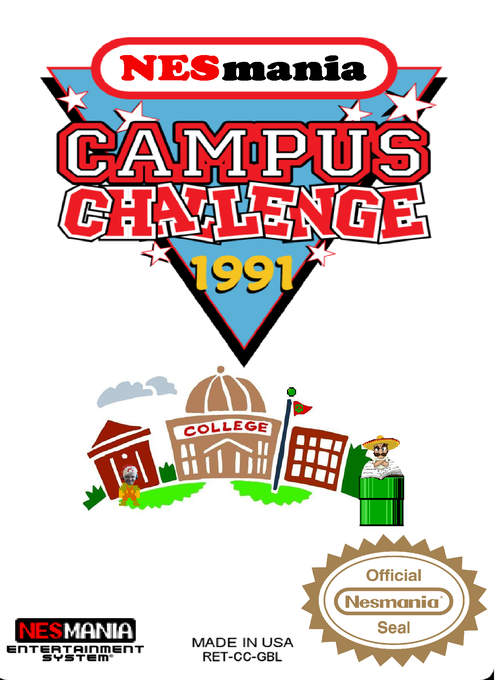 Nintendo Campus Challenge parody cover