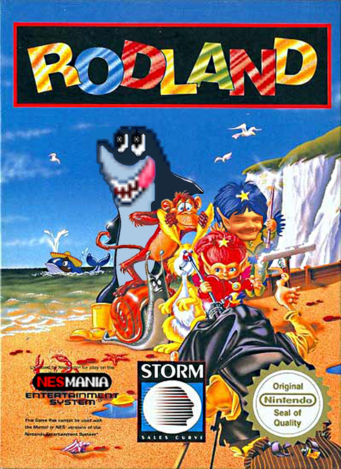 Rod Land (PAL) parody cover