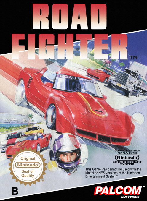 Road Fighter (PAL) cover