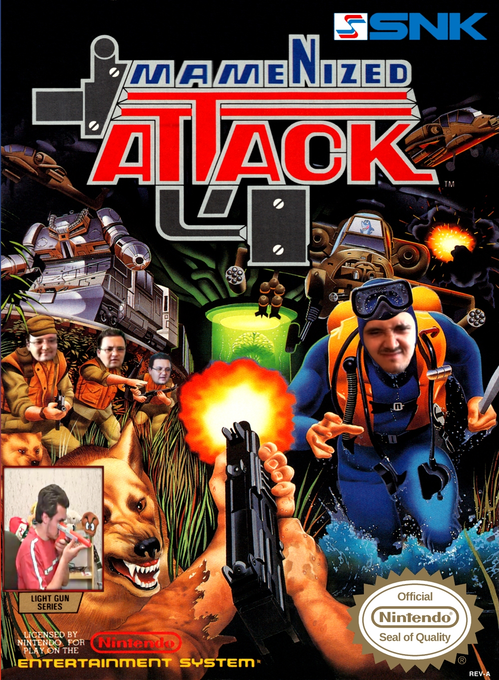 Mechanized Attack parody cover