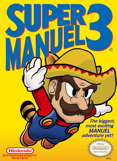 Super Mario Bros. 3 parody cover