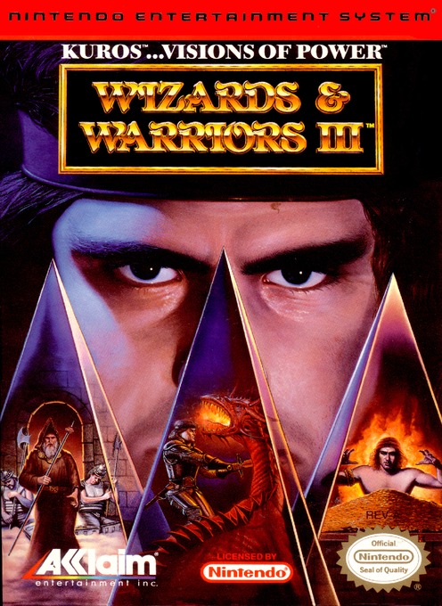 Wizards & Warriors III: Kuros: Visions of Power cover