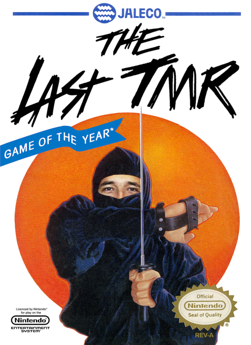 The Last Ninja parody cover