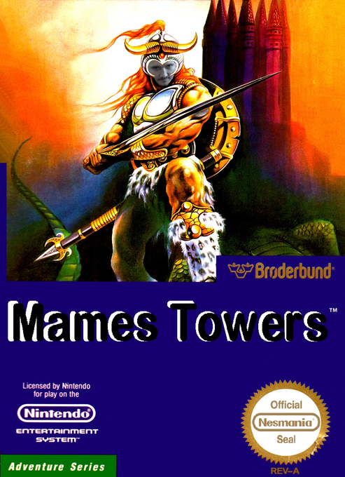 Deadly Towers parody cover